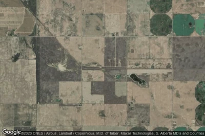 Vue aérienne de Retlaw