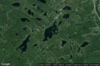 Vue aérienne de Sainte-Anne-des-Lacs