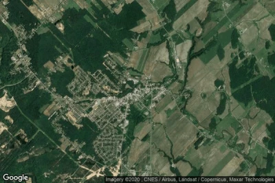 Vue aérienne de Saint-Félix-de-Valois