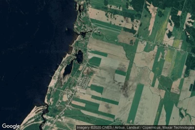 Vue aérienne de Saint-Gedeon