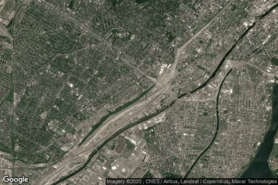 Vue aérienne de Saint-Raymond