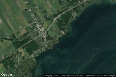 Vue aérienne de South Lancaster