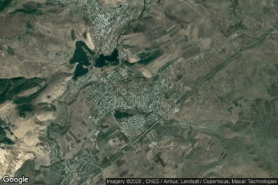 Vue aérienne de Hrazdan