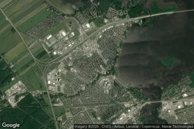 Vue aérienne de Vaudreuil-Dorion