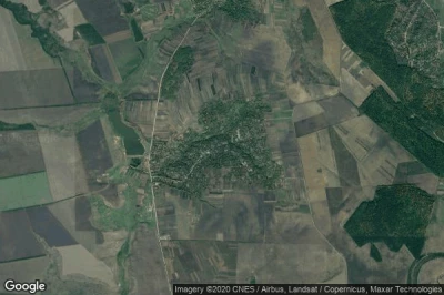 Vue aérienne de Coşerniţa