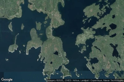 Vue aérienne de Whitehead