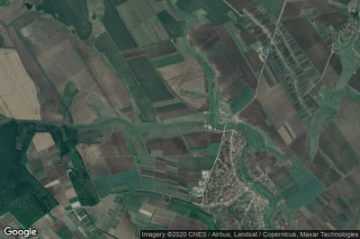 Vue aérienne de Raionul Donduşeni