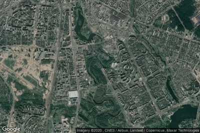 Vue aérienne de Sokolyanka