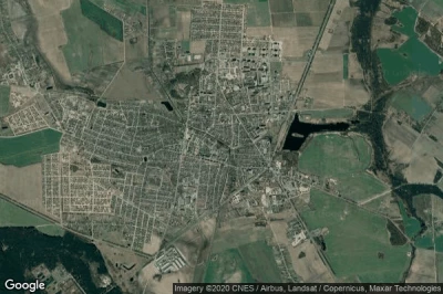 Vue aérienne de Pruzhany
