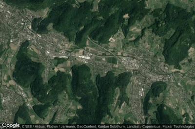 Vue aérienne de Itingen