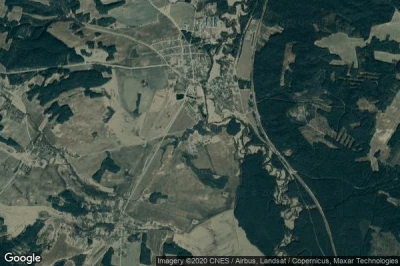 Vue aérienne de Dvarets