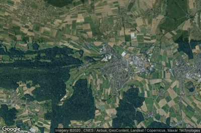 Vue aérienne de Hirsmühle