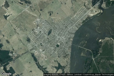 Vue aérienne de Cherykaw