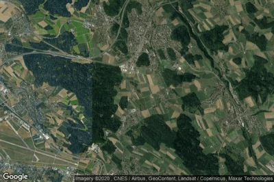 Vue aérienne de Bietenholz