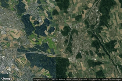 Vue aérienne de Tagelswangen