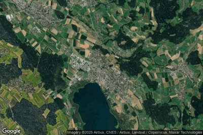 Vue aérienne de Pfaeffikon / Pfaeffikon