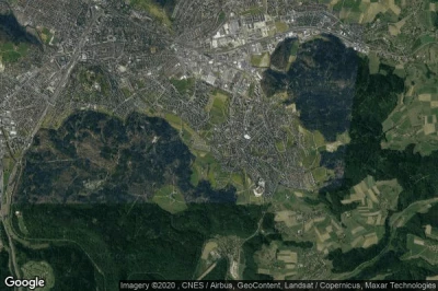 Vue aérienne de Seen / Waldegg