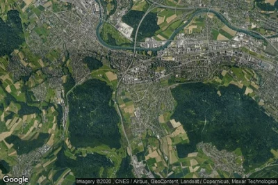 Vue aérienne de Urdorf / Bodenfeld