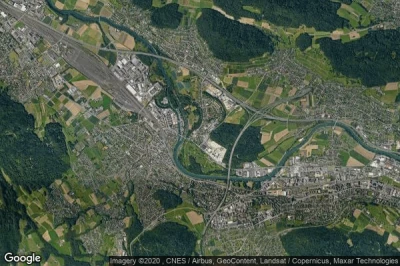 Vue aérienne de Fahrweid (südl. Teil)