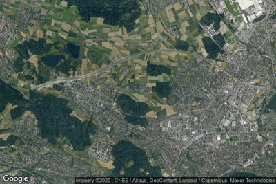 Vue aérienne de Zürich (Kreis 11)