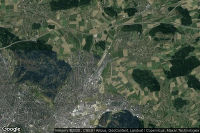 Vue aérienne de Oberwinterthur