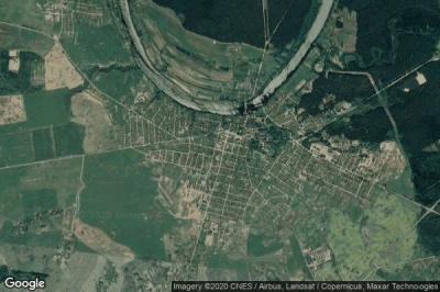 Vue aérienne de Byeshankovichy