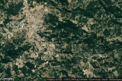 Vue aérienne de São Roque