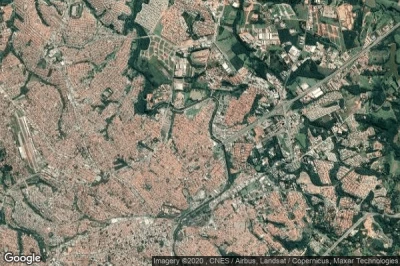 Vue aérienne de Sorocaba