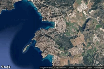 Vue aérienne de Santa Ponsa