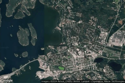 Vue aérienne de Uusikaupunki