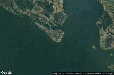 Vue aérienne de Cobb Island
