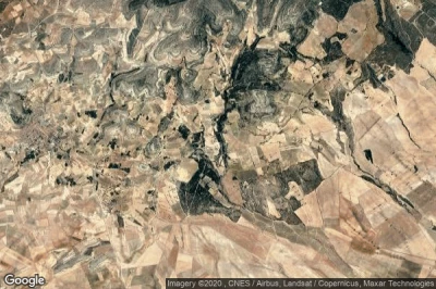 Vue aérienne de Higueruela