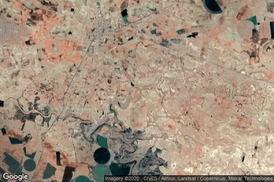Vue aérienne de Mahora