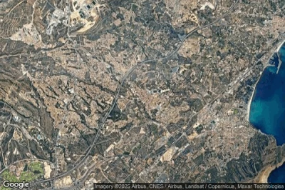 Vue aérienne de l'Alfàs del Pi