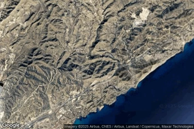 Vue aérienne de El Campello