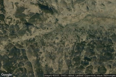 Vue aérienne de San Martín de la Vega del Alberche