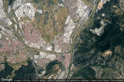 Vue aérienne de Montcada i Reixac