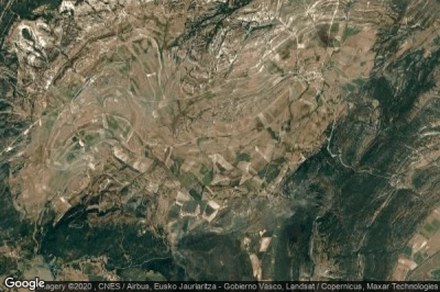 Vue aérienne de Junta de Traslaloma