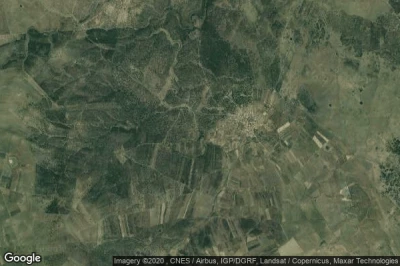 Vue aérienne de Botija