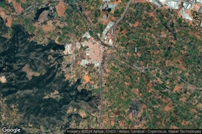 Vue aérienne de Betxí