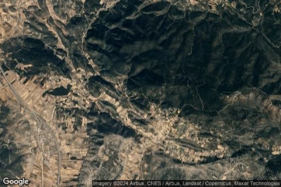 Vue aérienne de Pina de Montalgrao
