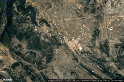 Vue aérienne de Villafranca del Cid/Vilafranca