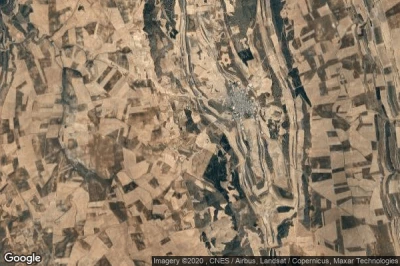 Vue aérienne de Almonacid del Marquesado