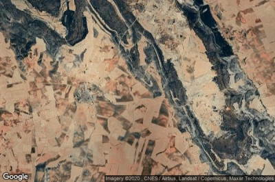 Vue aérienne de Pinarejo