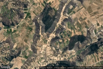 Vue aérienne de Utande