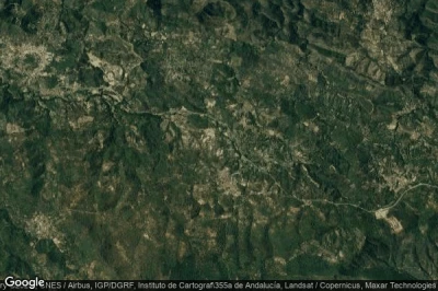 Vue aérienne de Fuenteheridos