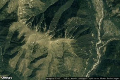 Vue aérienne de Broto