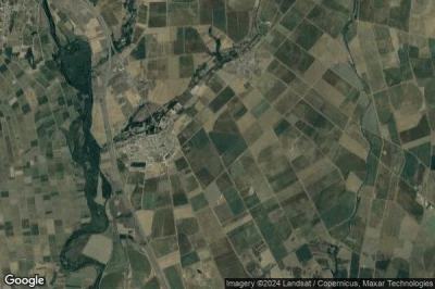 Vue aérienne de Roperuelos del Páramo