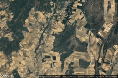 Vue aérienne de Villazanzo de Valderaduey
