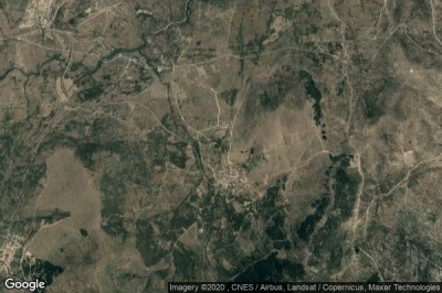Vue aérienne de Garganta de los Montes